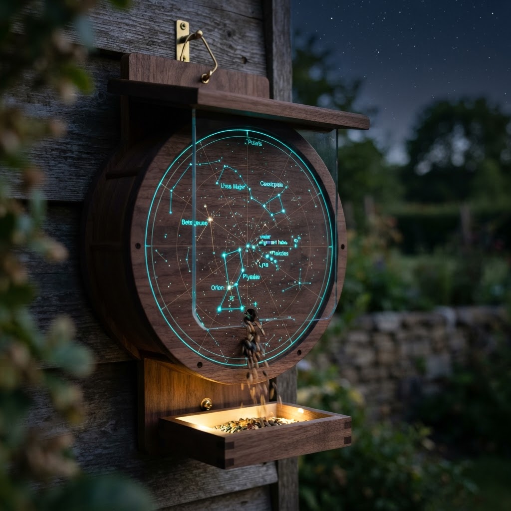 Bioluminescent Celestial Constellation Seed Map
