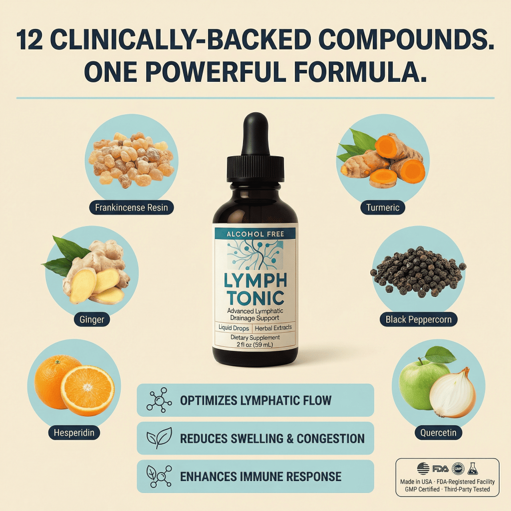 12 Clinically-Backed Compounds in One Powerful Formula — Frankincense, Turmeric, Ginger, Black Pepper, Hesperidin, Quercetin