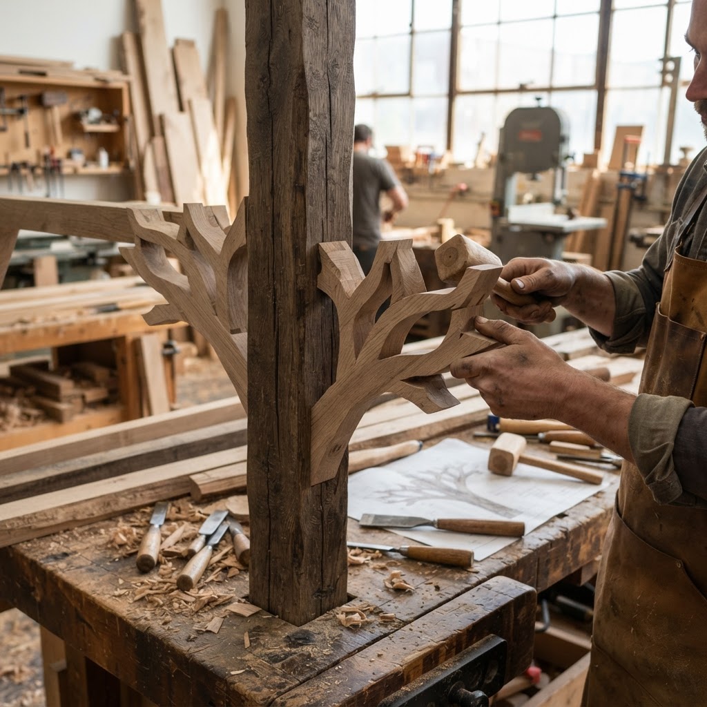 Bespoke Treetop Dendritic Mycelium-Infused Phyto-Cyclonic Sap-Vibration Canopy Pollen-Sifting Valet — step 1