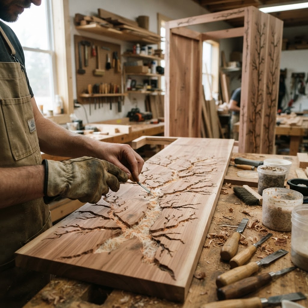 Bespoke Treetop Dendritic Mycelium-Infused Phyto-Gravitic Sap-Pulse Canopy Cloud-Anchor Armoire — step 1