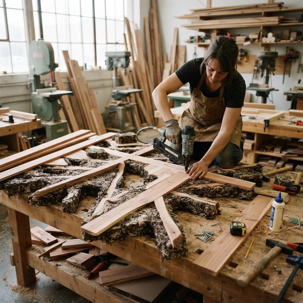 Bespoke Treetop Dendritic Mycelial Epiphyte Propagation Terrace — step 2