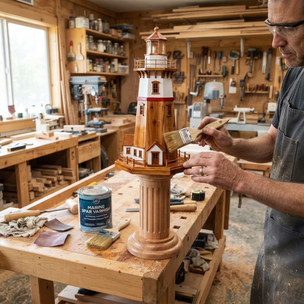 Maritime Lighthouse Seed-Beacon Tower — step 4