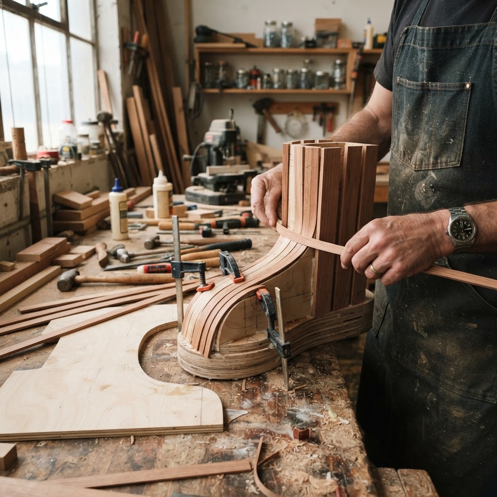 Vintage Patinated Copper Diving Suit Weighted Boot Seed Perch — step 1