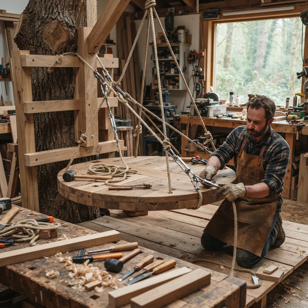 Bespoke Treetop Echo-Chamber Soundscape Pod — step 3