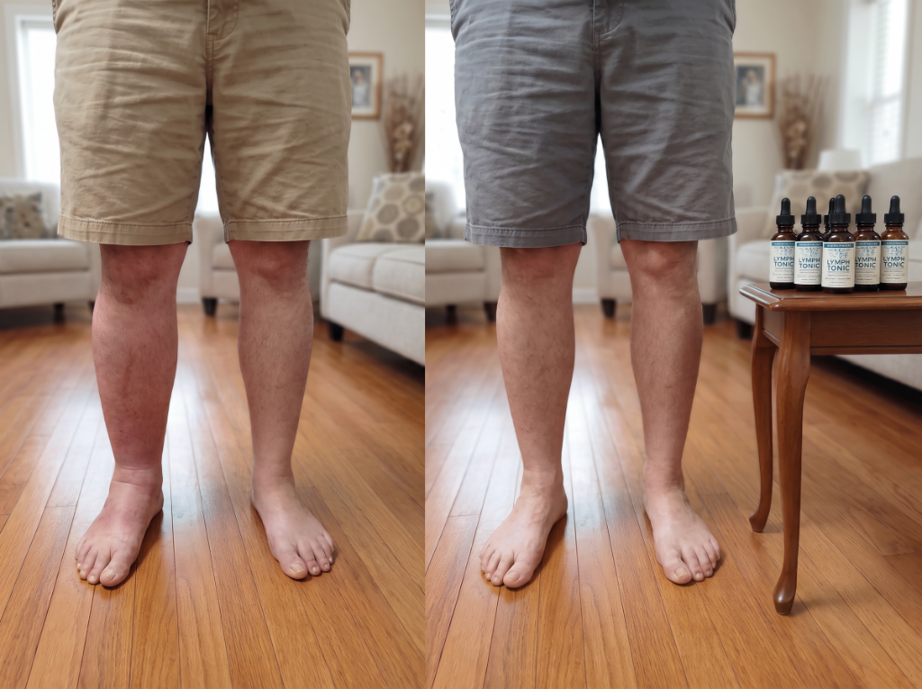 Visible reduction in leg swelling after consistent use