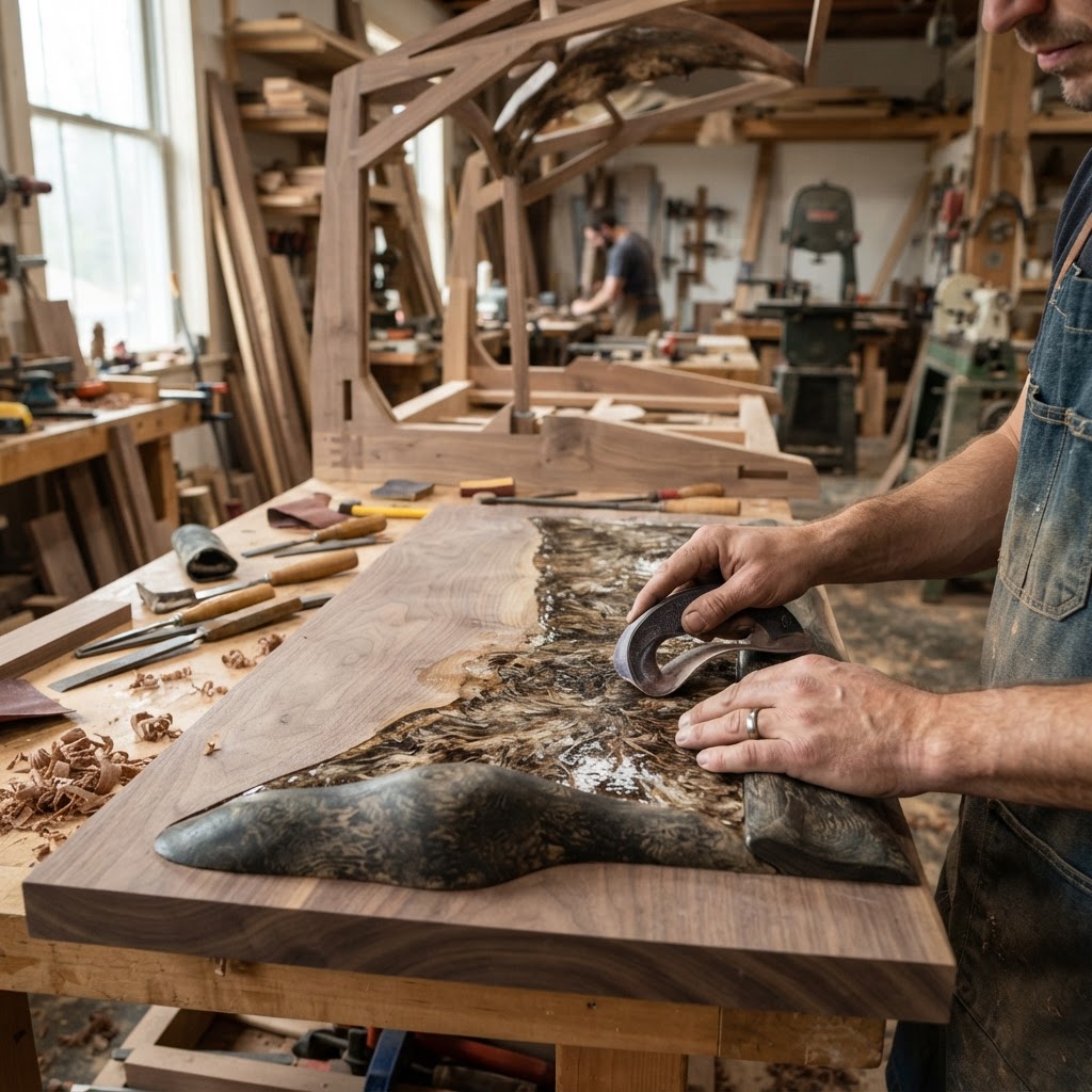 Bespoke Treetop Dendritic Mycelium-Infused Phyto-Symbiotic Sap-Flow Canopy Aurora-Vane Drafting Console — step 2