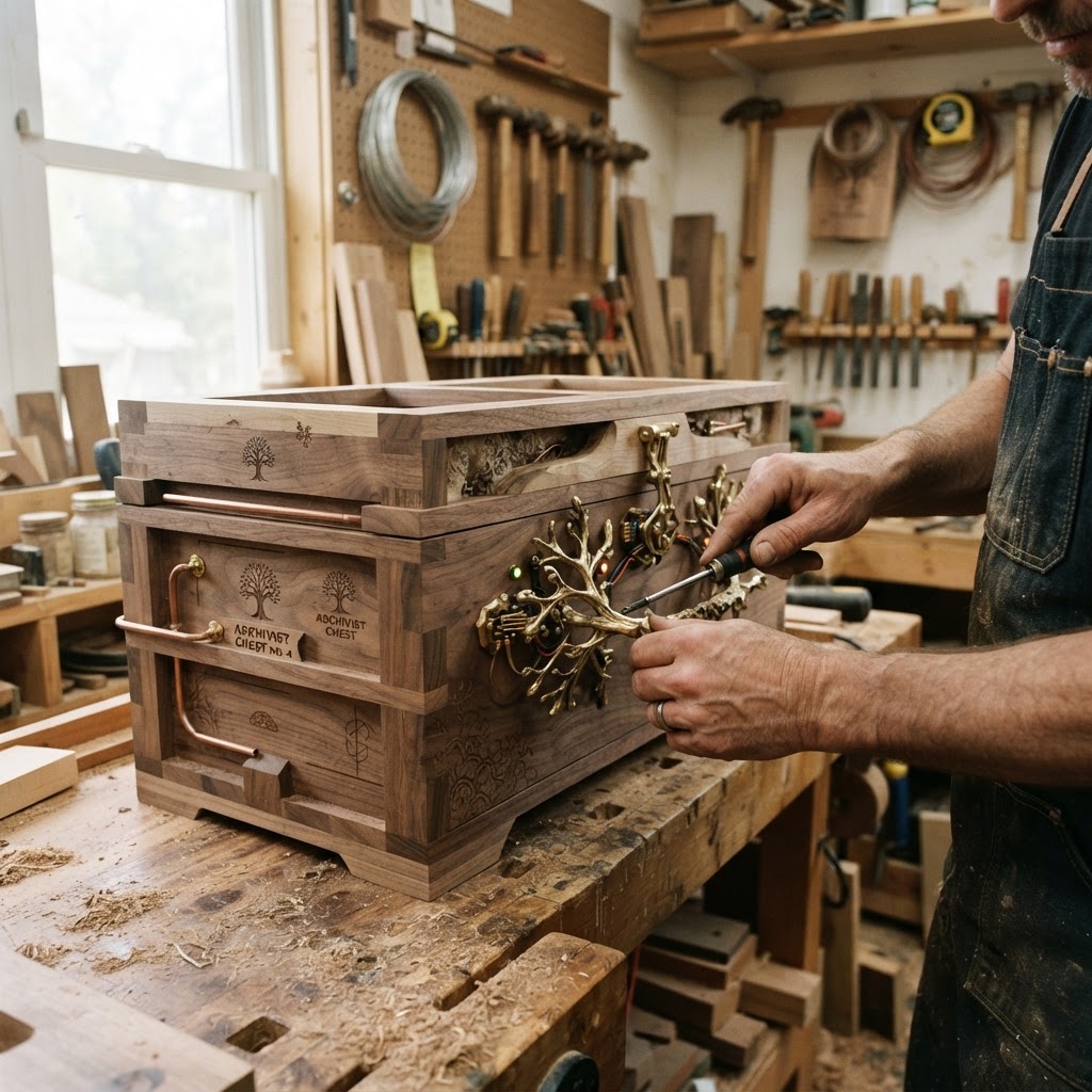 Bespoke Treetop Dendritic Mycelium-Infused Phyto-Kinetic Sap-Flow Canopy Nocturnal-Nectar Archivist Chest — step 4
