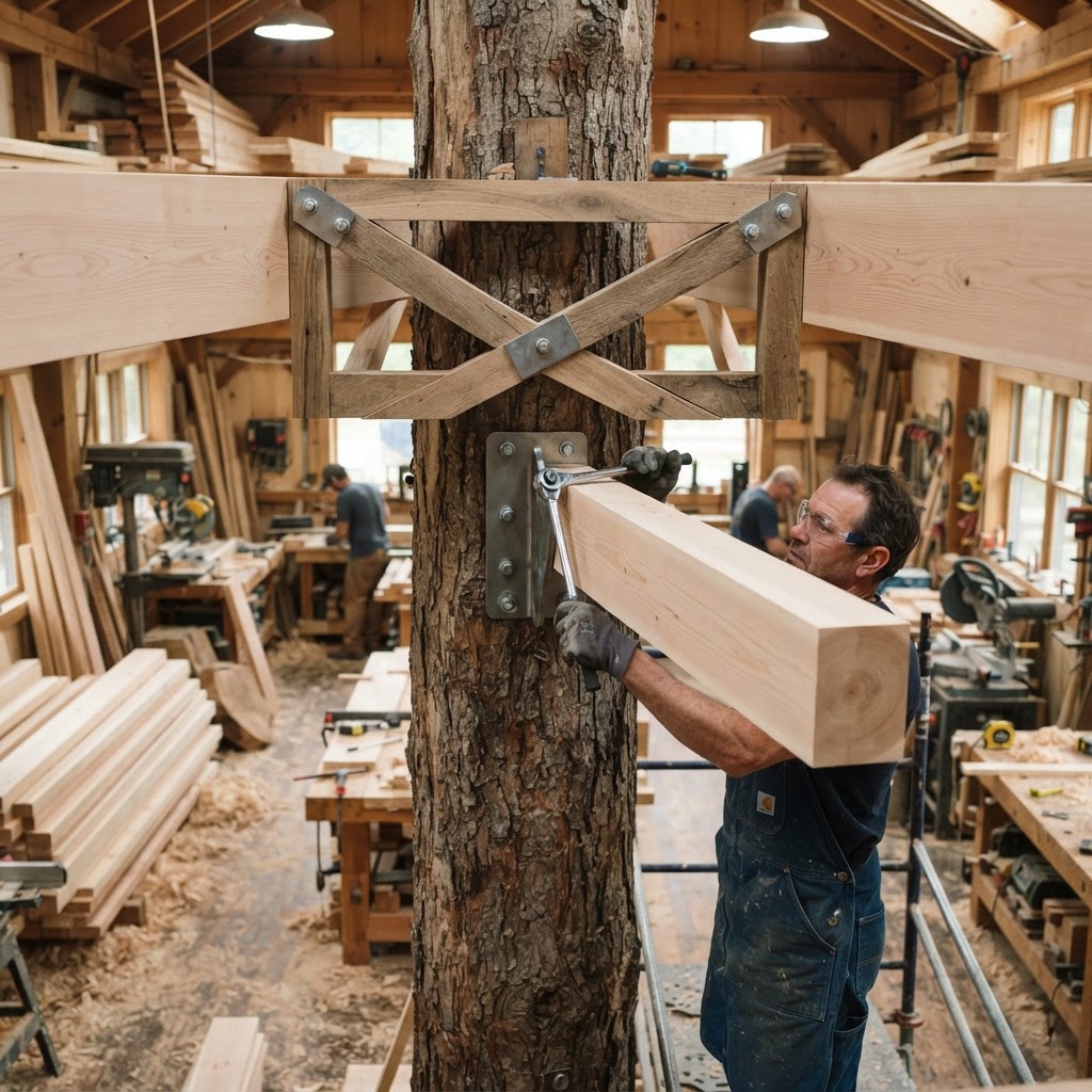 Aromatic Hinoki Treetop Steam-Gallery — step 1