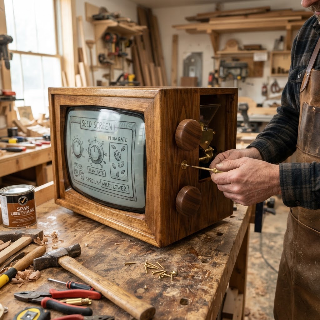 Retro Television Tube Seed Screen — step 4
