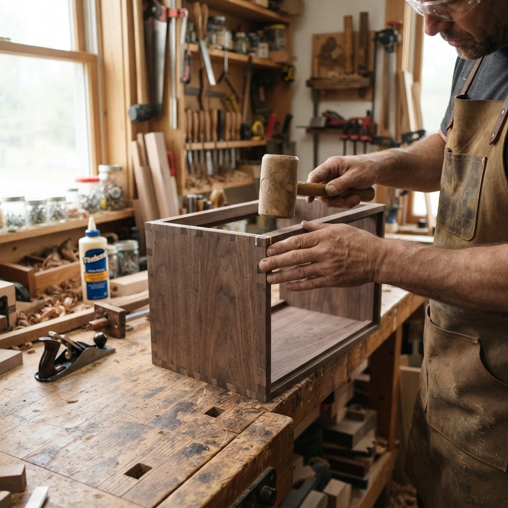 Victorian Miniature Apothecary Seed Cabinet — step 1