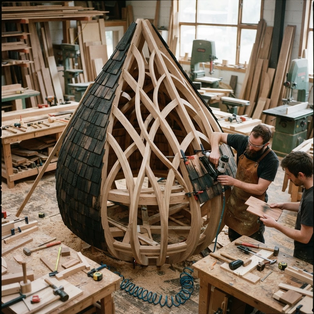 Bespoke Treetop Terrestrial Mycelial Network Listening Station — step 3