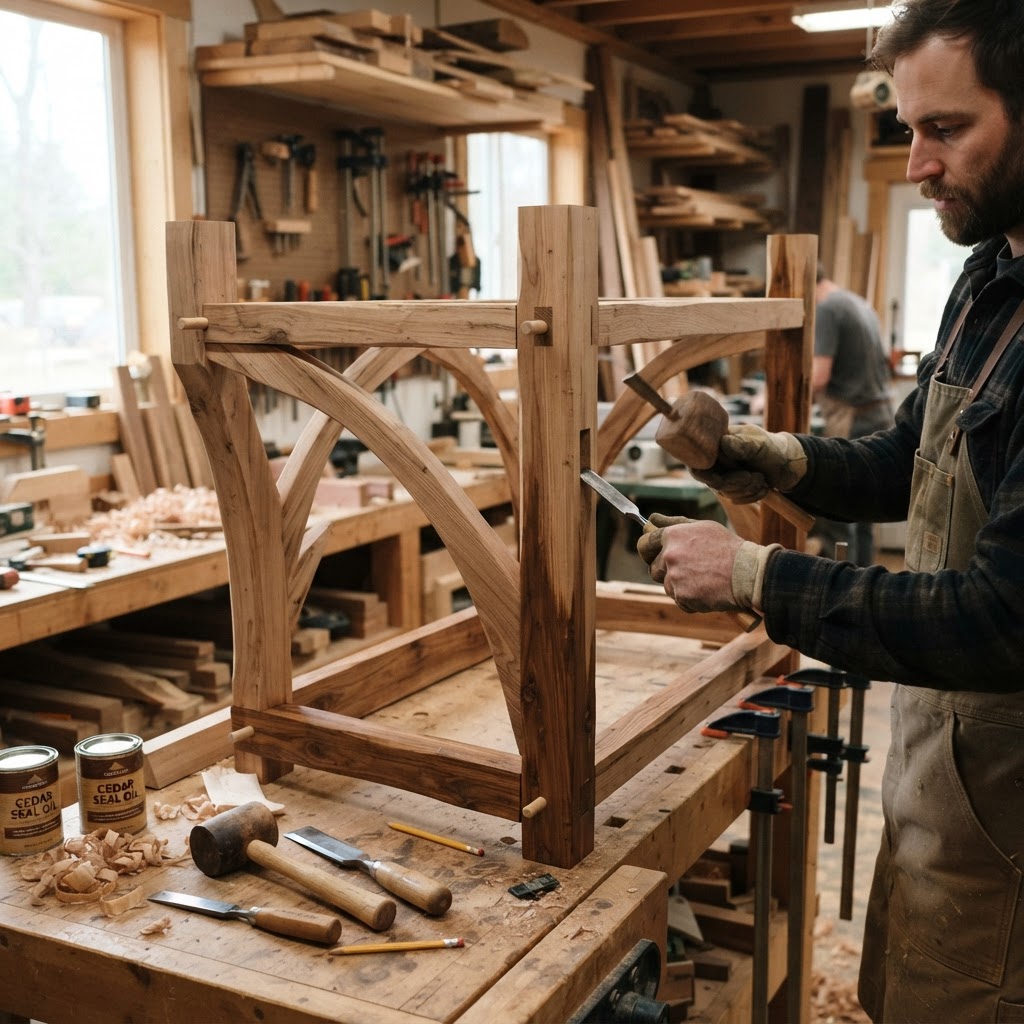 Bespoke Treetop Dendritic Mycelium-Infused Phyto-Kinetic Sap-Flow Canopy Observatory Armoire — step 1
