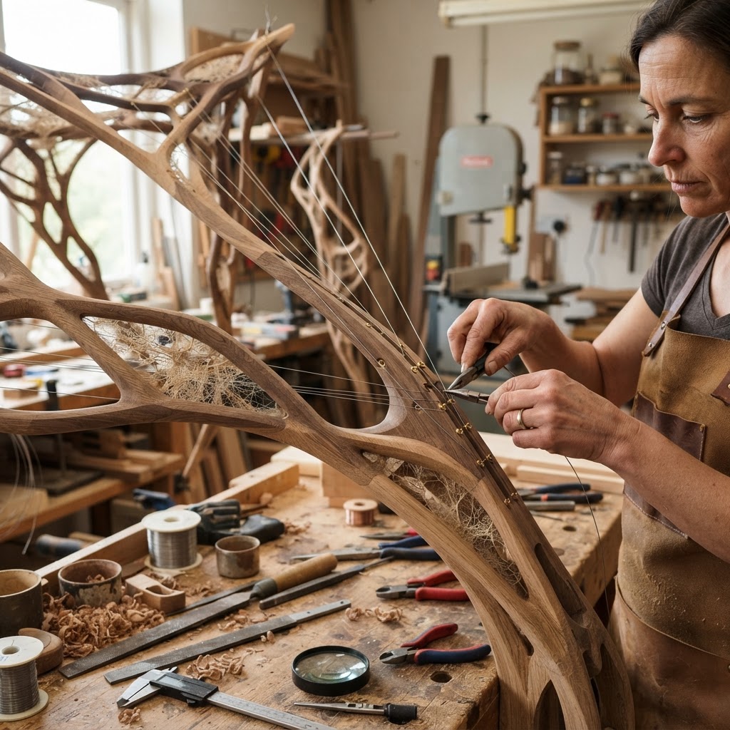 Bespoke Treetop Dendritic Mycelium-Infused Phyto-Oscillating Sap-Flow Canopy Resonance-Chime — step 2