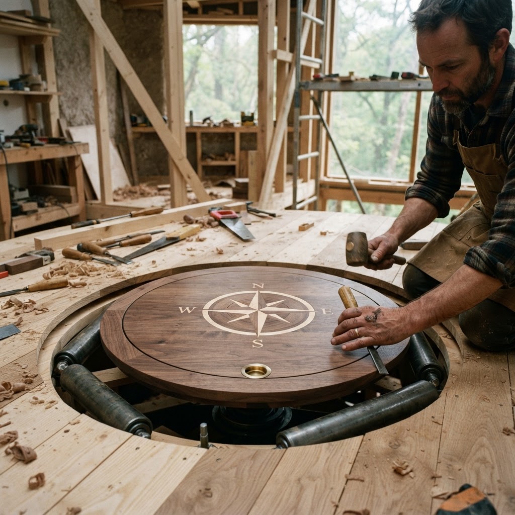 Mycelium-Textured Mycological Treetop Spore-Room — step 4