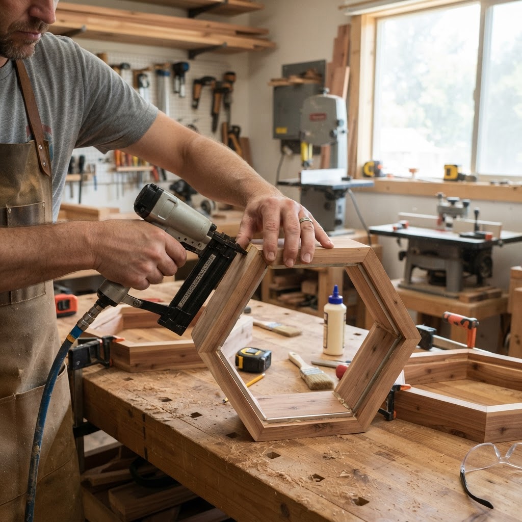Modular Honeycomb Vertical Hexagon Planter — step 1