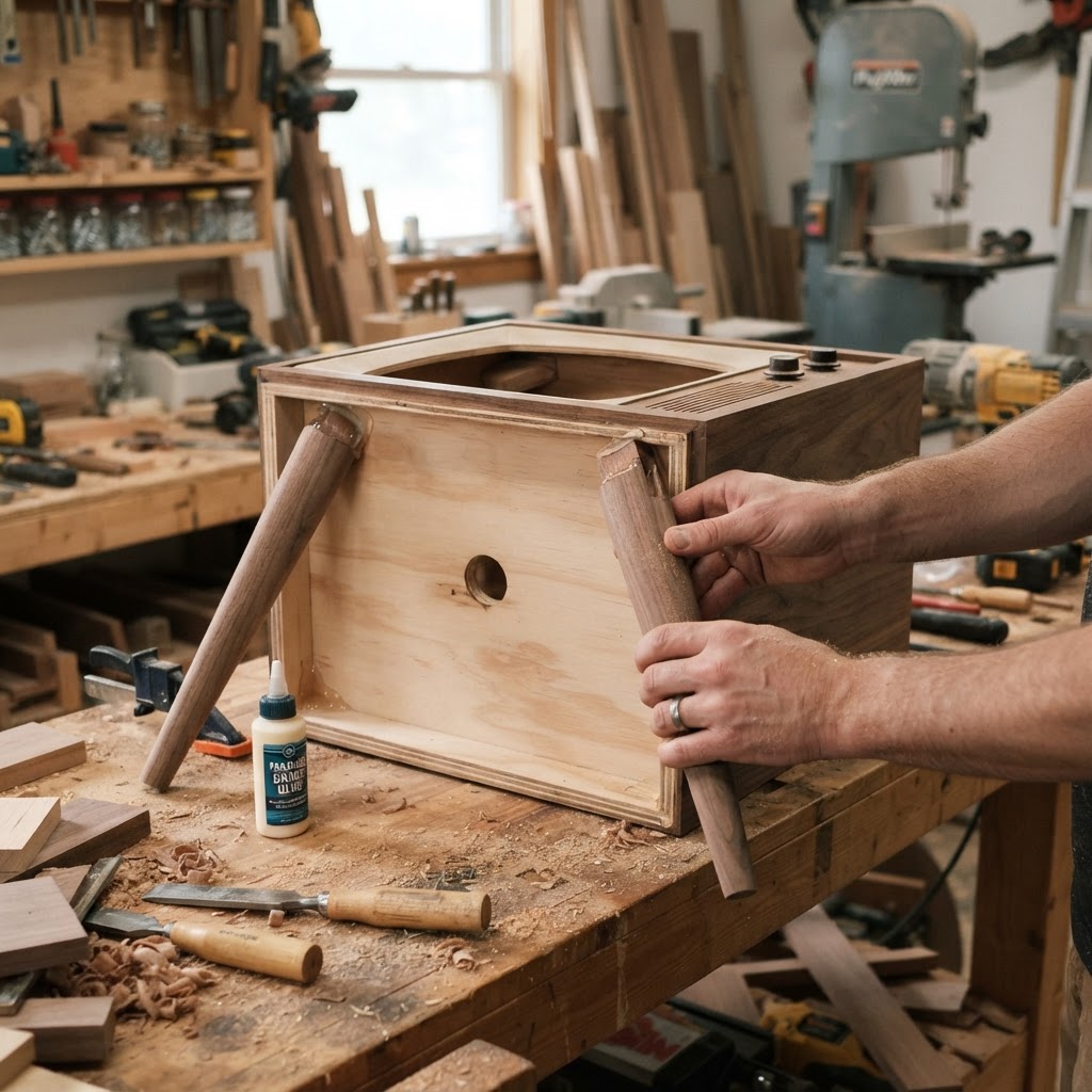 Retro Television Screen Bird Feeder — step 2