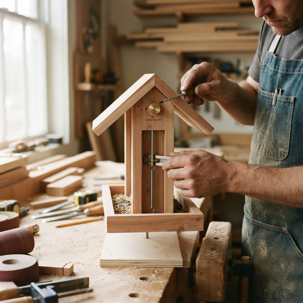 Minimalist Floating Gravity-Defying Bird Basin — step 4