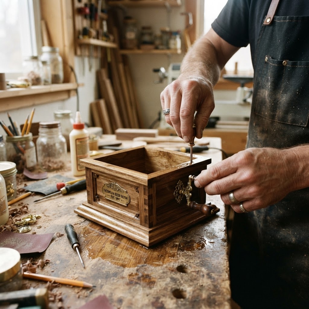 Victorian Miniature Gramophone Seed Horn — step 3