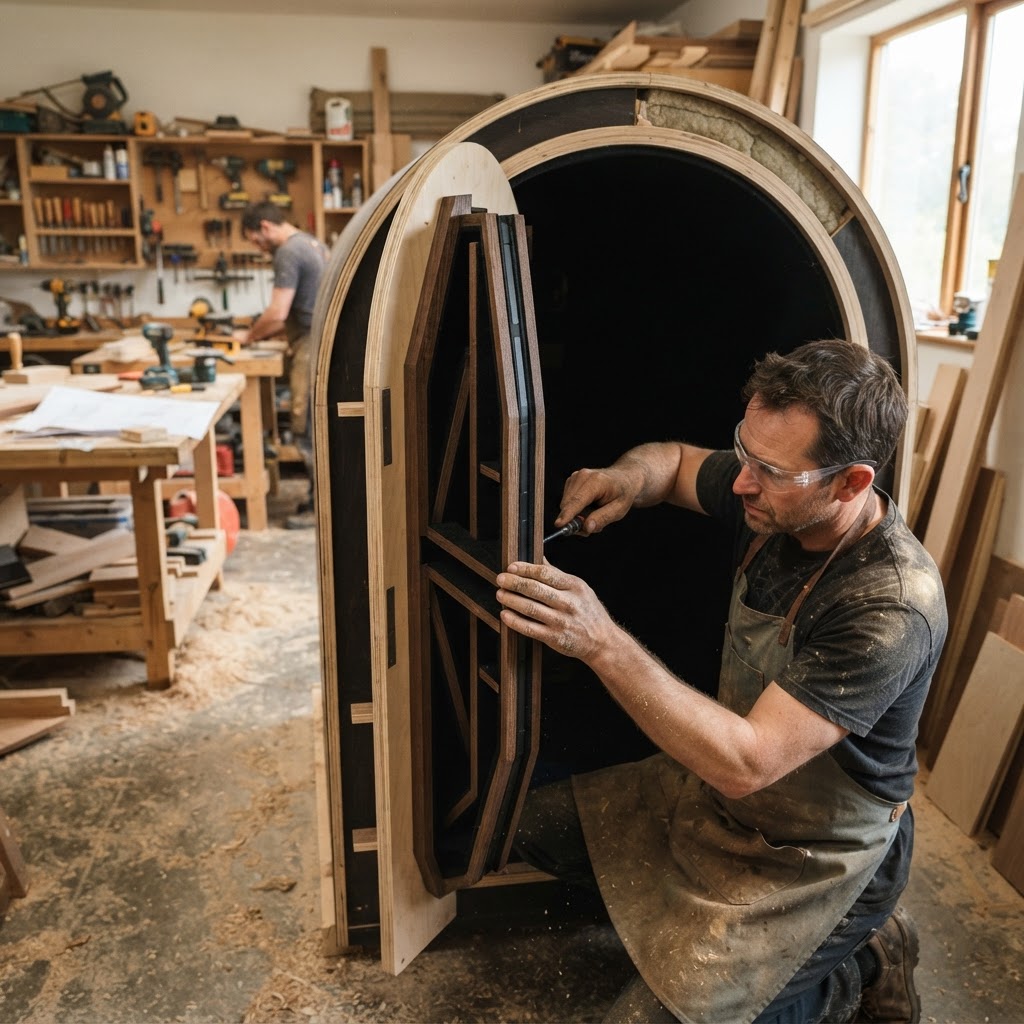 Bespoke Treetop Ocular Camera Obscura Chamber — step 4