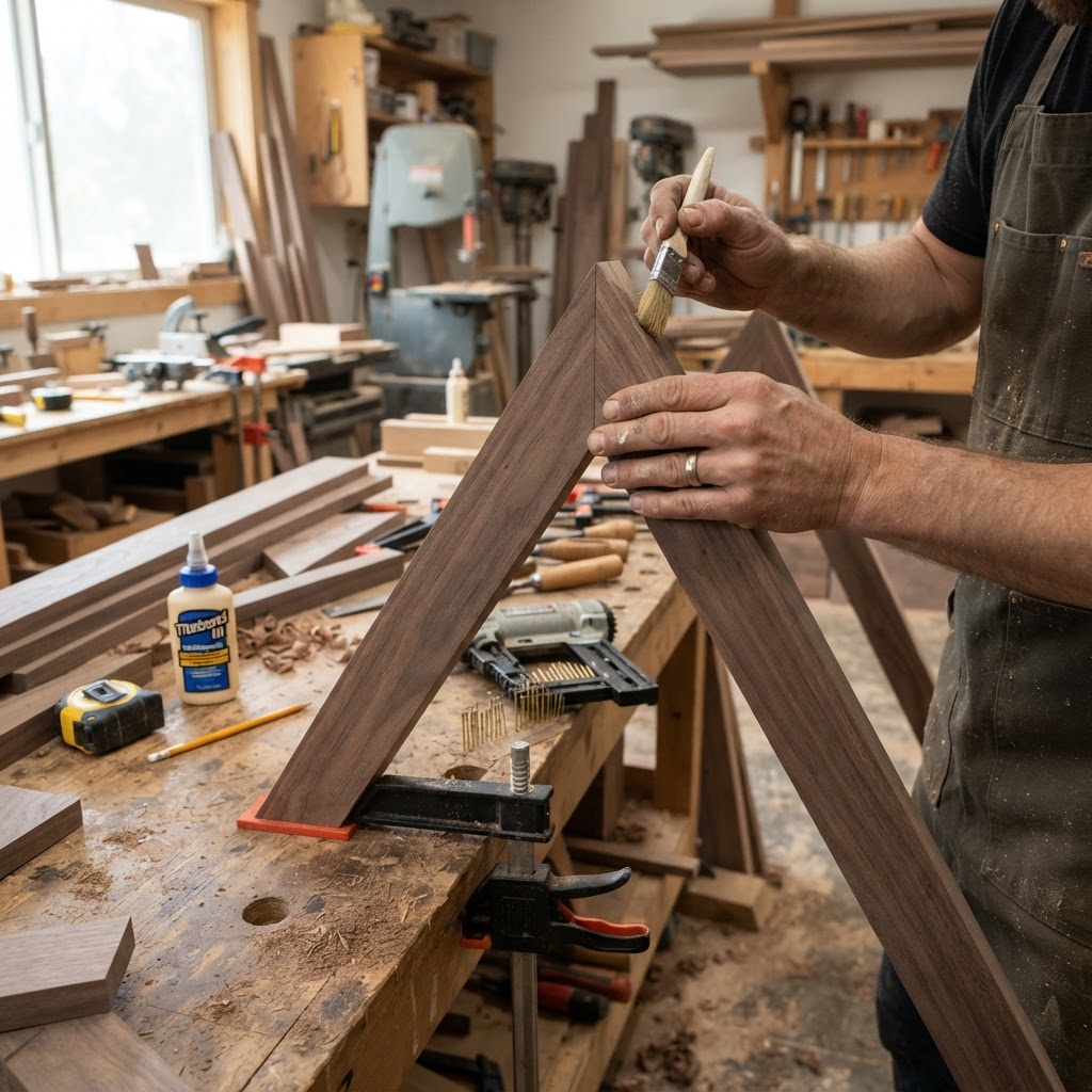 Modular Mid-Century Modern A-Frame Seed Cabin — step 1