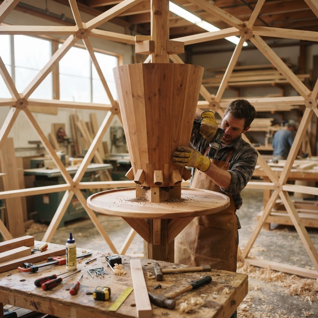 Crystalline Geodesic Dome Seed Greenhouse — step 3
