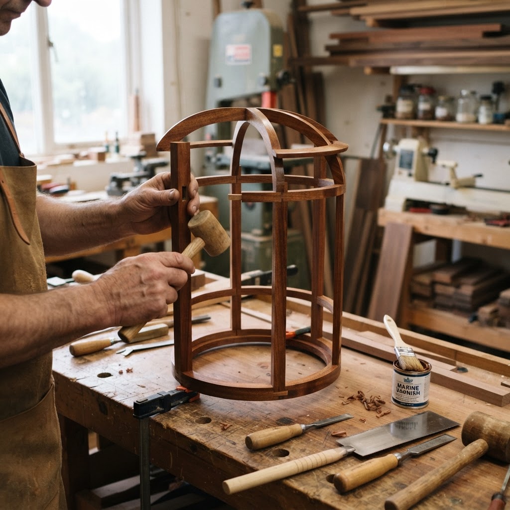 Cylindrical Terrarium Wardian Case Bird Feeder — step 1