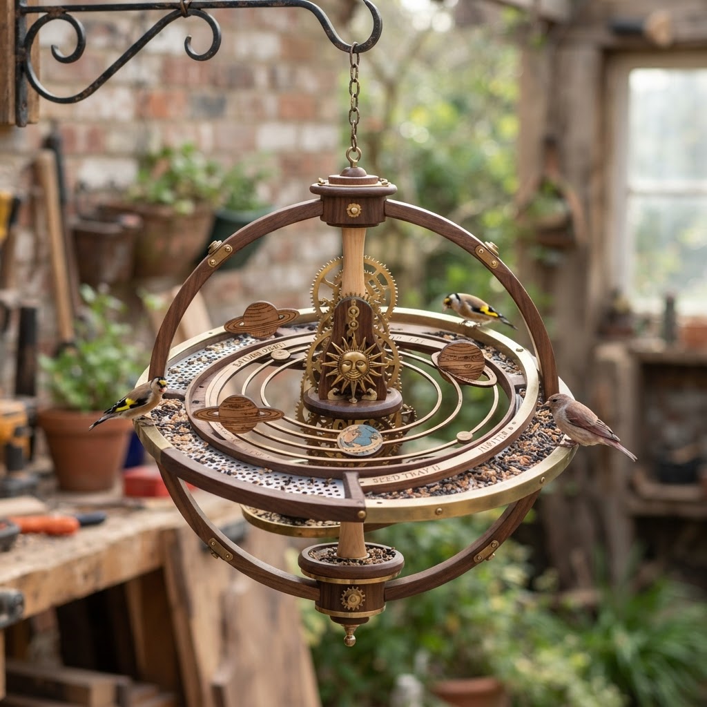 Clockwork Orrery Celestial Seed Orbit