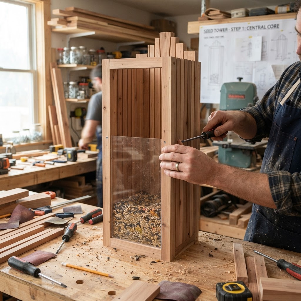 Art Deco Skyscraper Seed Tower — step 1