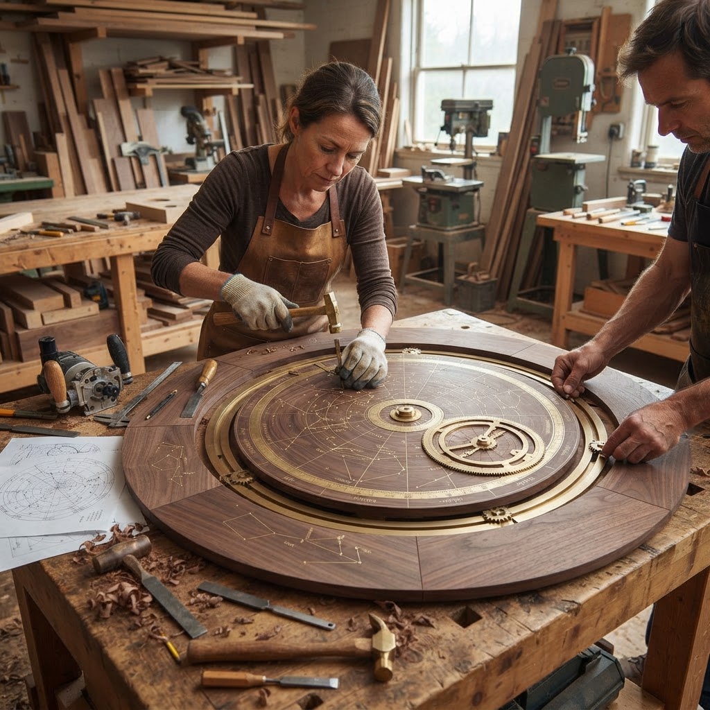 Bespoke Treetop Celestial Astrolabe Viewing Alcove — step 2