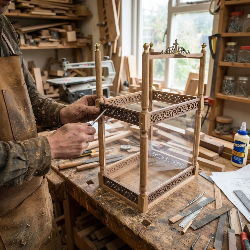 Steampunk Victorian Conservatory Bird Feeder — step 2