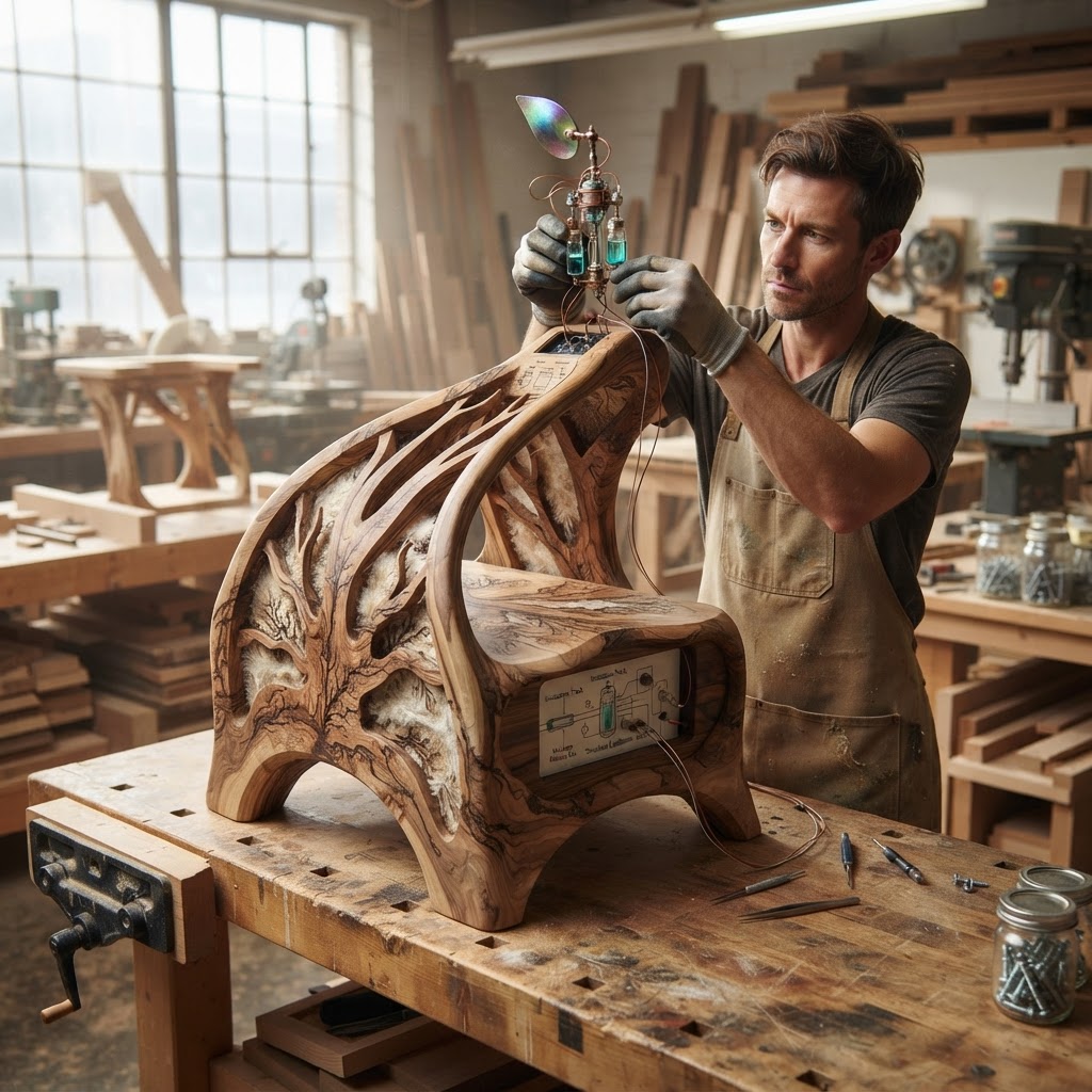 Bespoke Treetop Dendritic Mycelium-Infused Phyto-Magnetic Sap-Flow Canopy Aurora-Vane Bedside Commode — step 3
