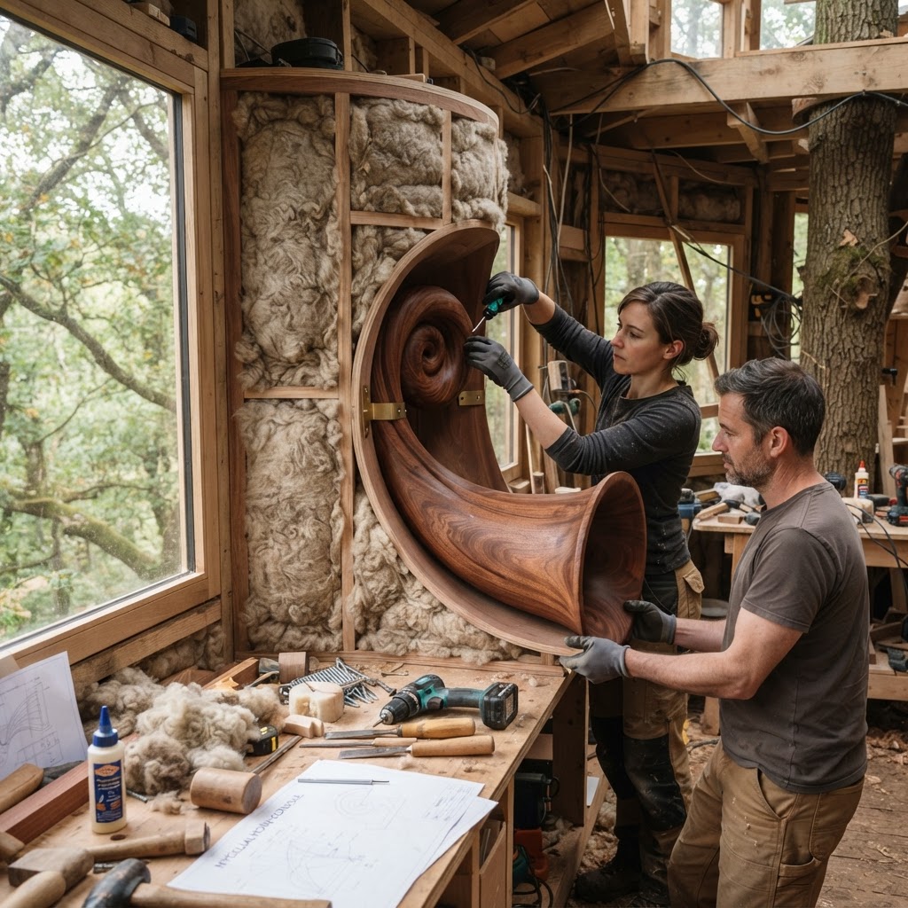 Bespoke Treetop Terrestrial Mycelial Network Listening Station — step 4