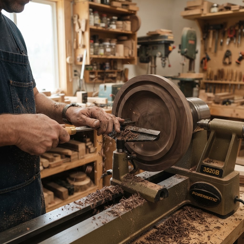 Vintage Patinated Copper Phonograph Horn Seed Projector — step 1