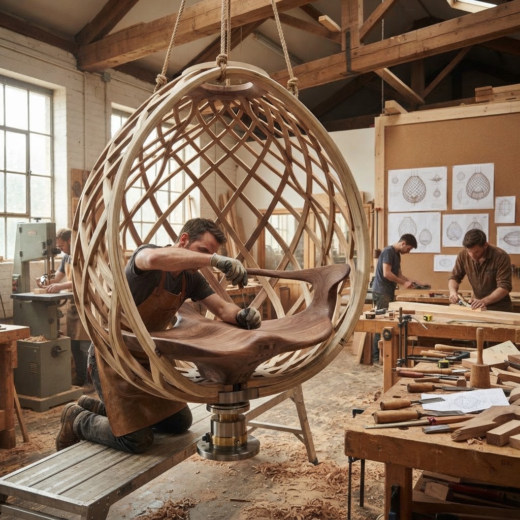 Bespoke Treetop Dendritic Aeroponic Mist-Harvesting Meditation Pod — step 4