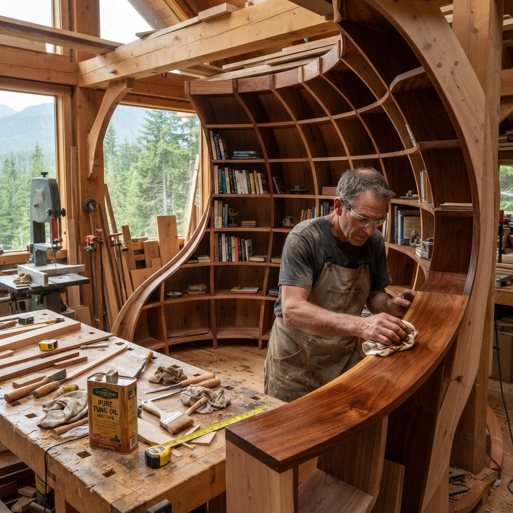 Bespoke Treetop Dendritic Solar-Tracking Heliotropic Reading Nook — step 4