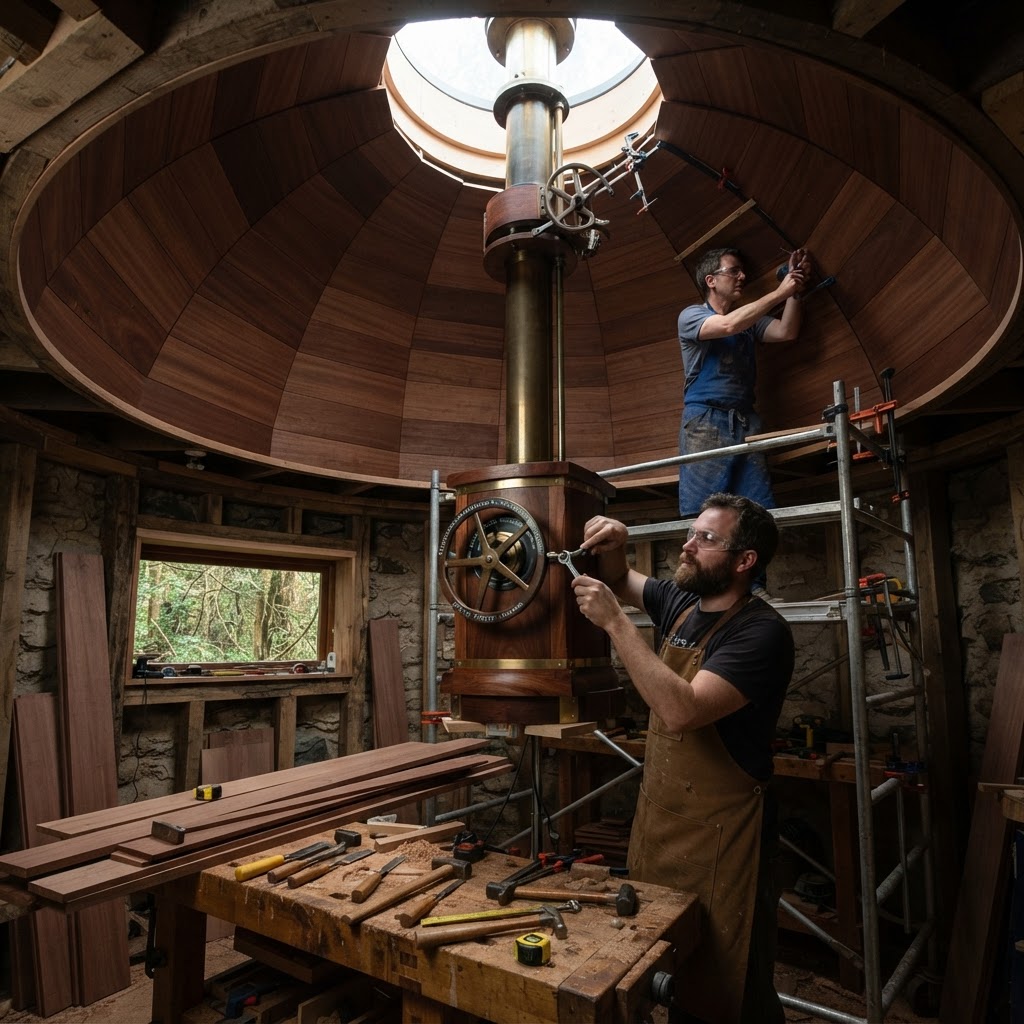 Subterranean-Reflective Treetop Periscope Observatory — step 4