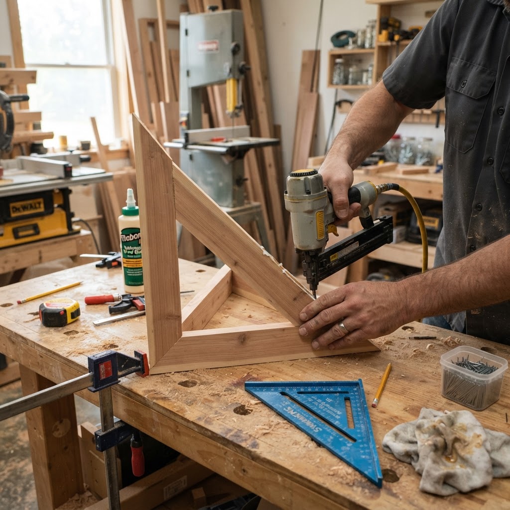 Floating Tiered Geometric Herb Garden — step 2