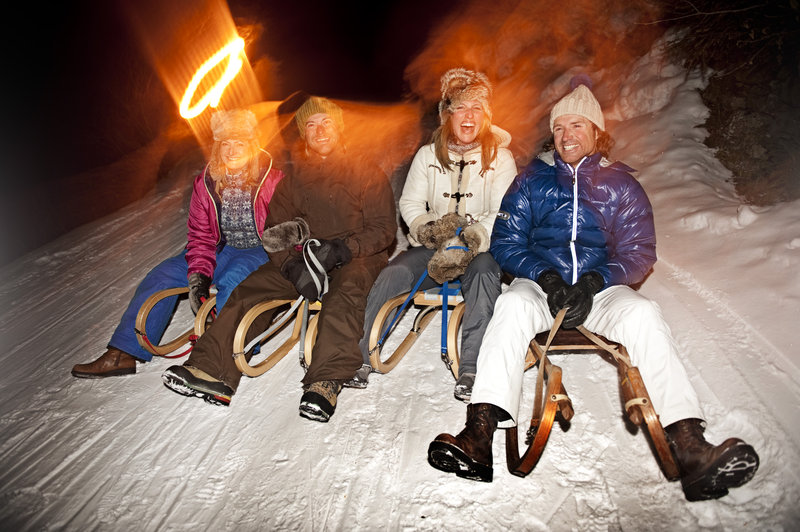 Night Tobogganing