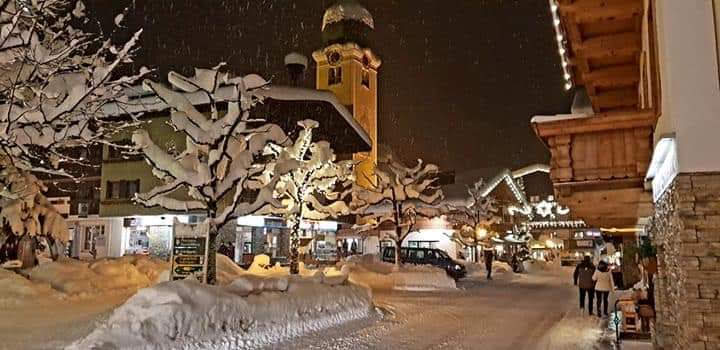 Snowy street