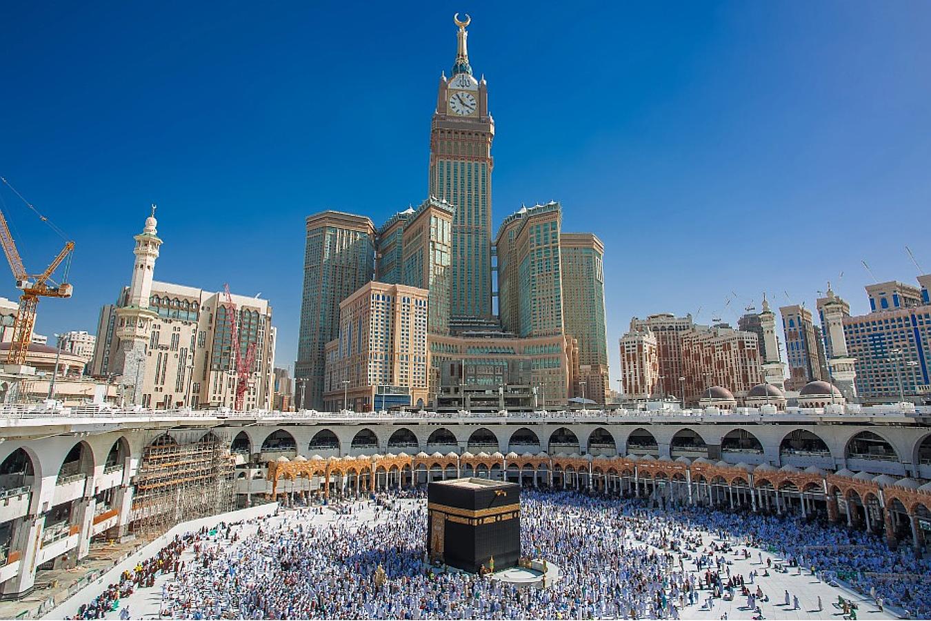 Makkah holy site transport route for Umrah travel agencies and pilgrims / نقل المعتمرين إلى مكة