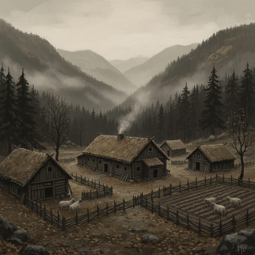 Riuiardalr — den første gården