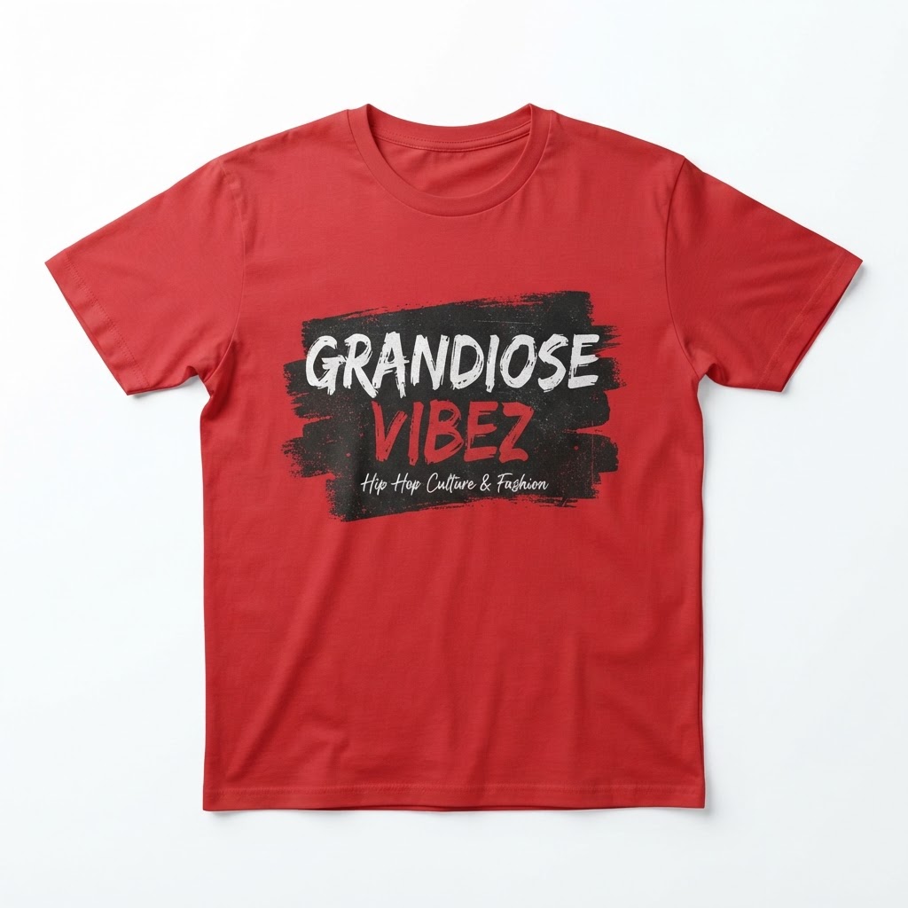GRANDIOSE VIBEZ Tee — Red