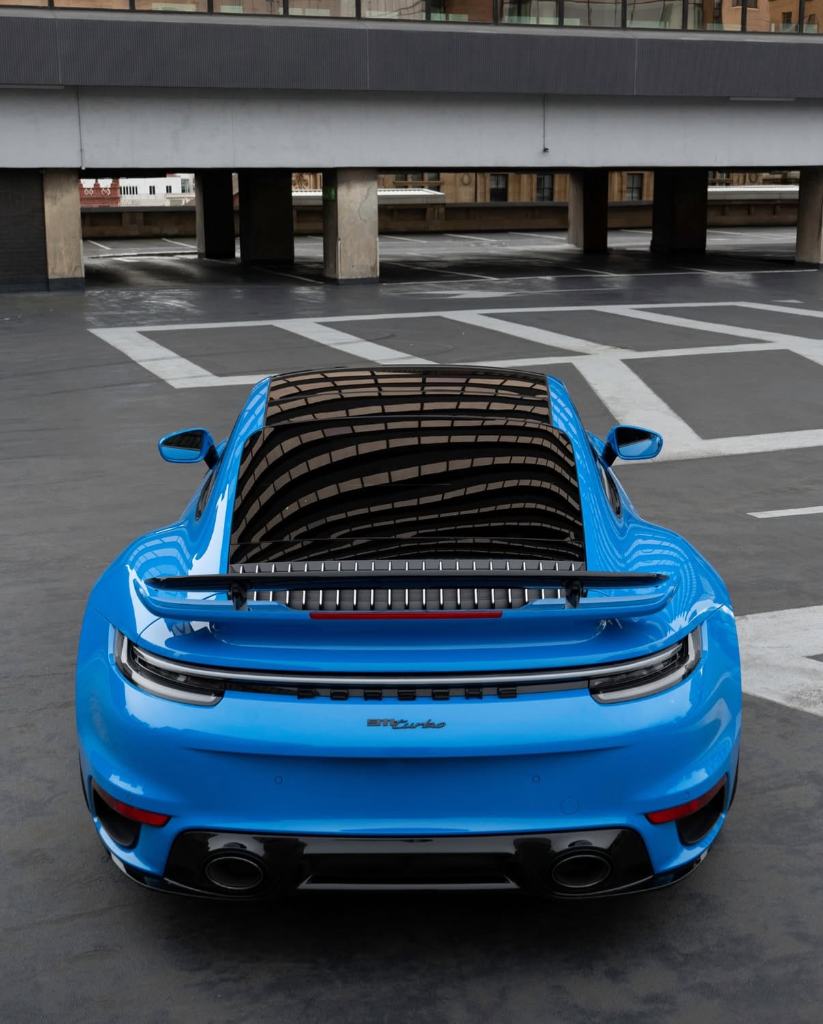 Supercar rooftop shoot