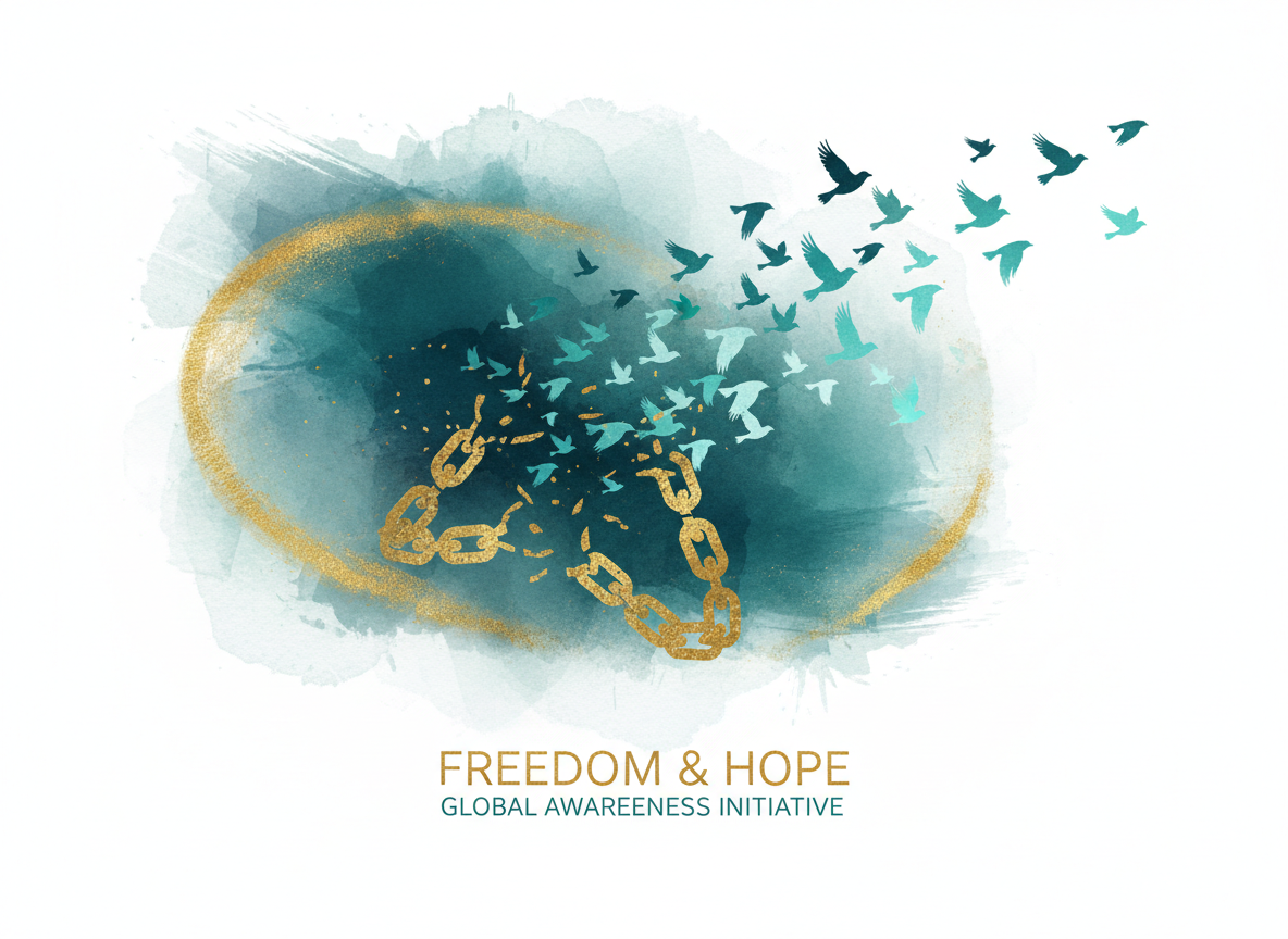 Freedom and hope imagery