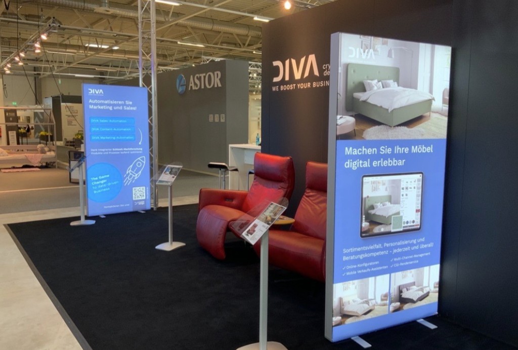 DIVA Trade Show Stand