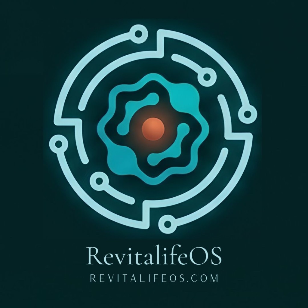 RevitalifeOS logo — AI-powered operating system for entrepreneurs