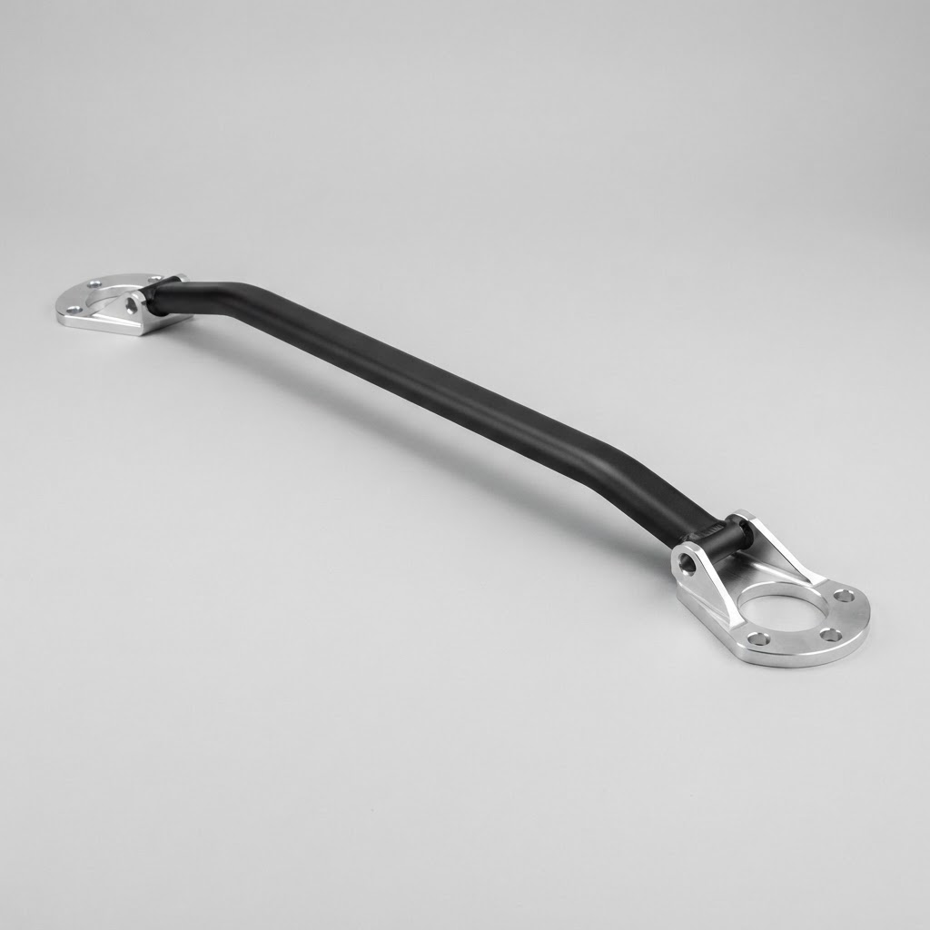 TA Technix Steel Strut Brace Black — Rear
