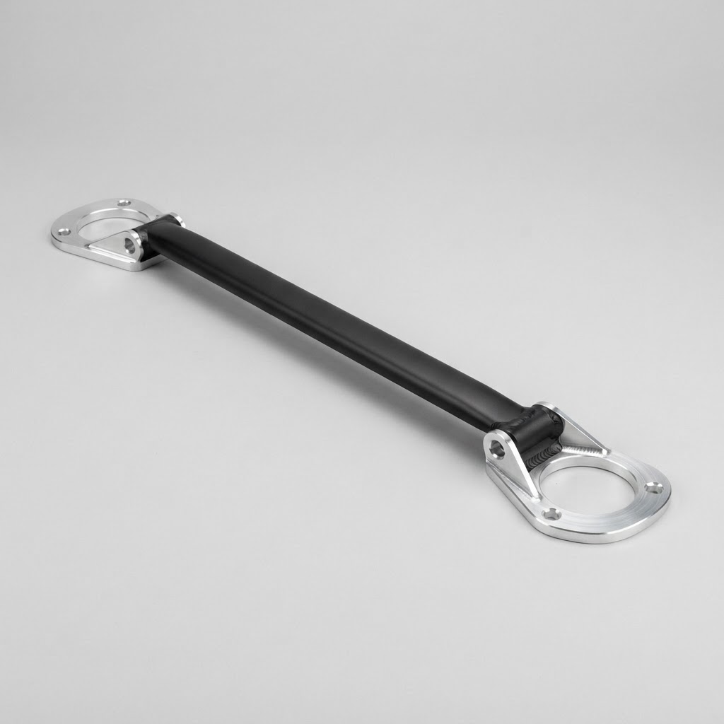 TA Technix Steel Strut Brace Black — Front
