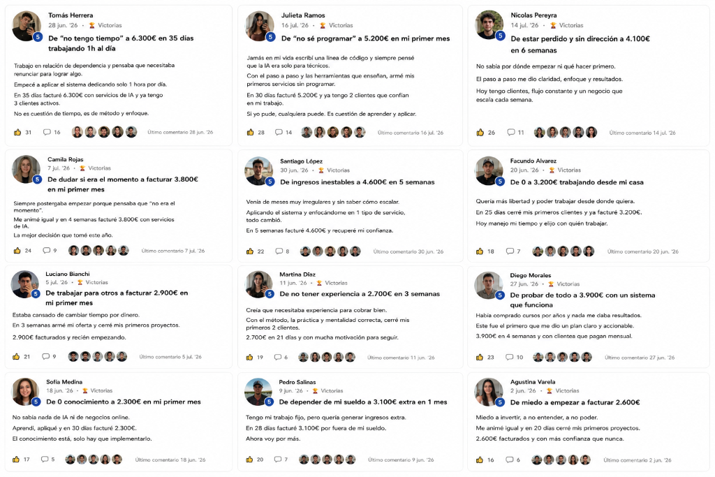 Caso de éxito de la comunidad
