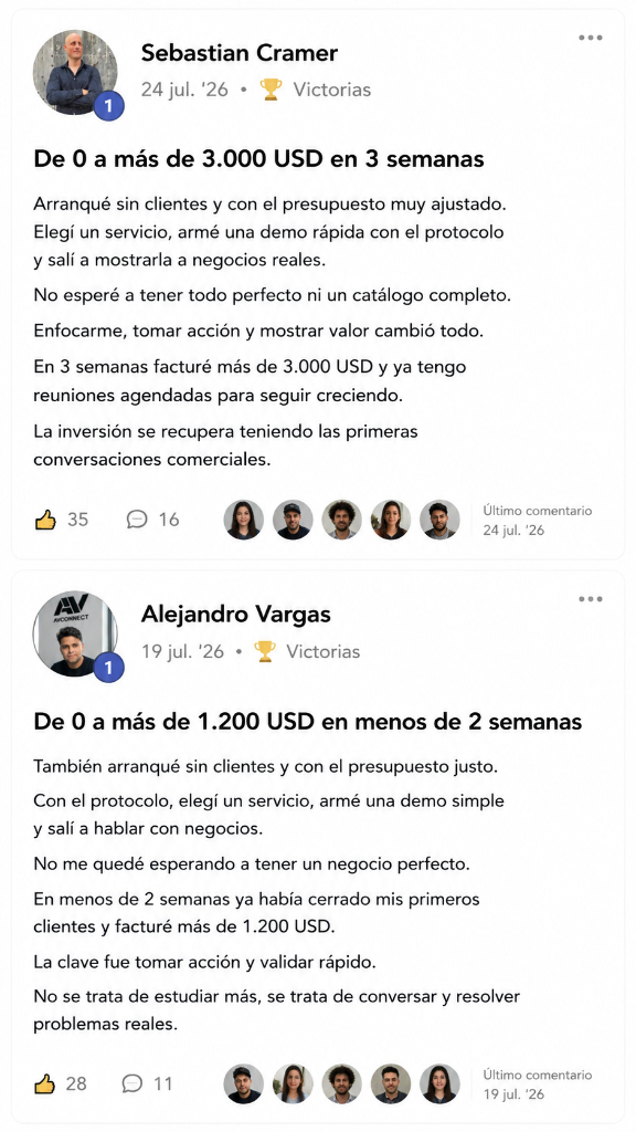 Caso de éxito de la comunidad